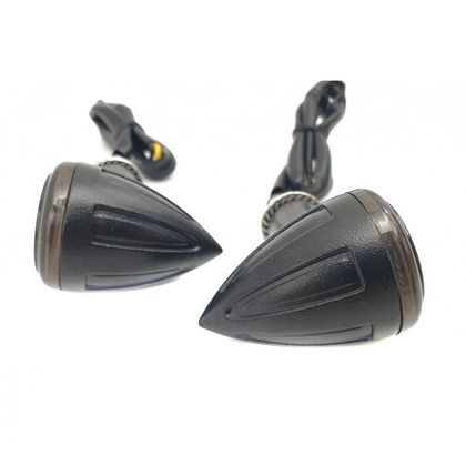 Clignotant Brazoline CONAN à Leds (La paire) Universel - Noir