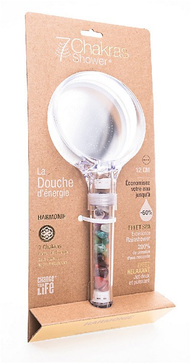 Douchette 1 jet Harmonie 12 cm 7ChakrasShower Change your life