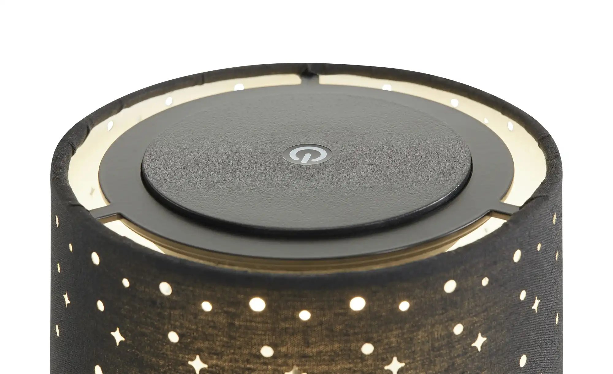 Akku LED-Tischleuchte schwarz