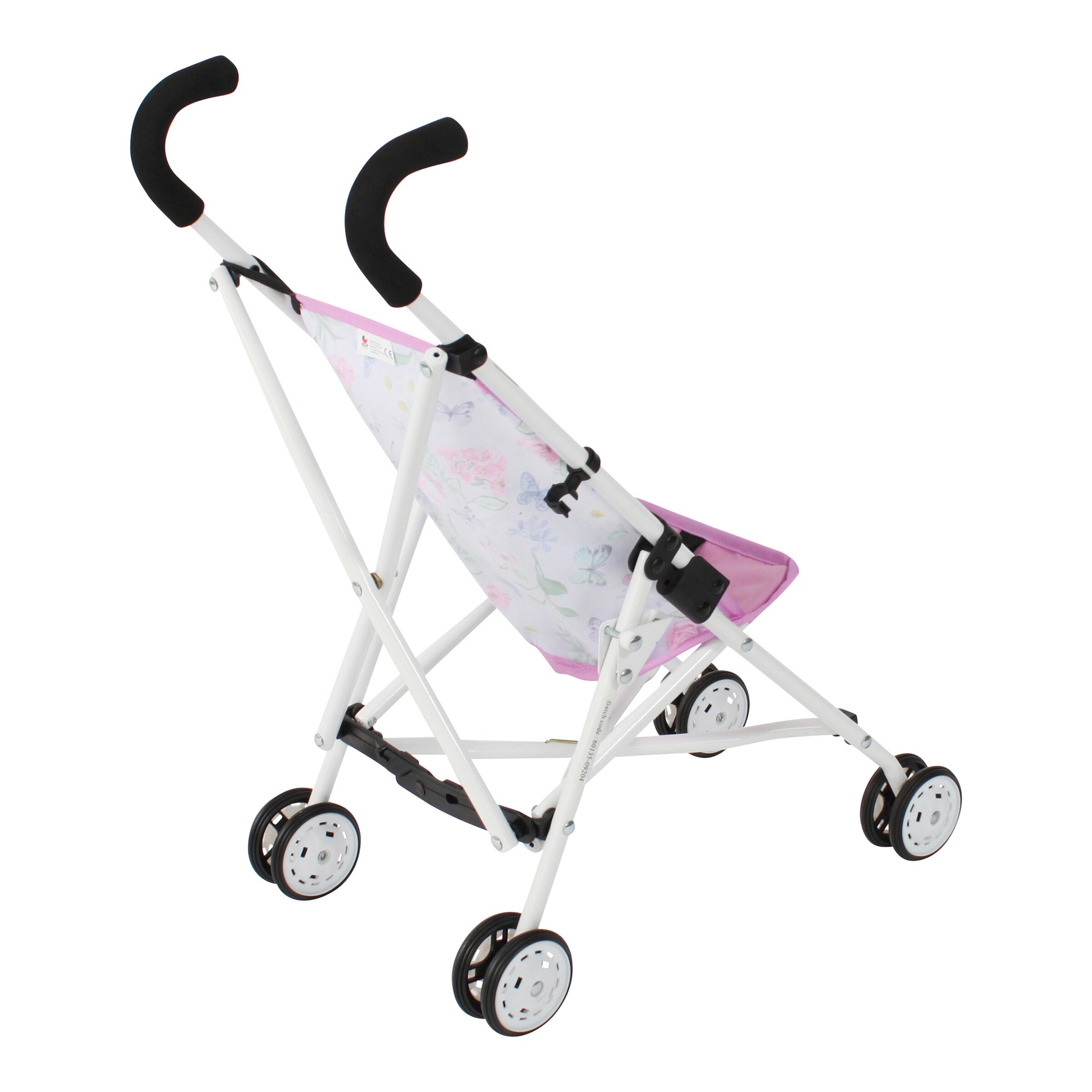 Bayer Chic Puppenbuggy Mini Roma Flowers rosa