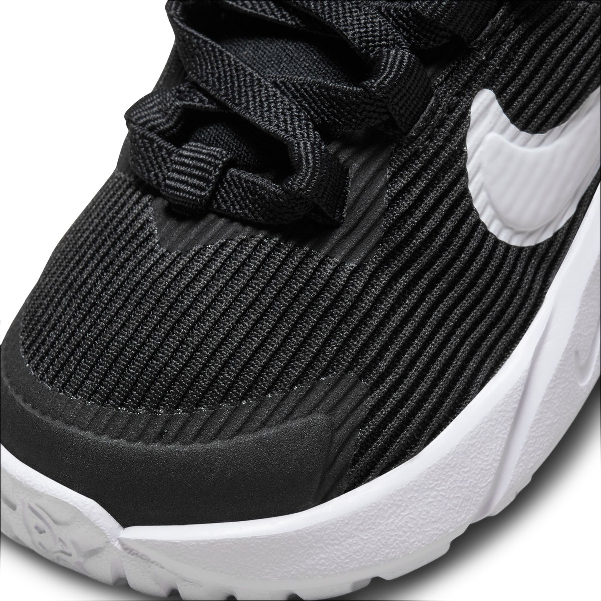 Facile à mettre-Starrun4-ib-Baskets - Talon plat - Noir/Blanc