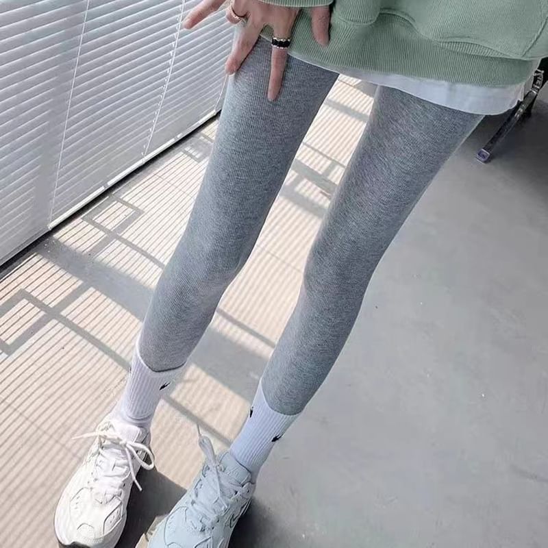 Everose - Hoge taille effen legging