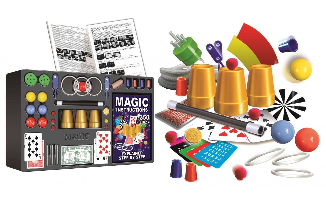 Magic goocheldoos met 350 trucs en handleiding