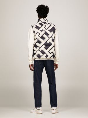 Colete acolchoado TH Warm Monogram New York