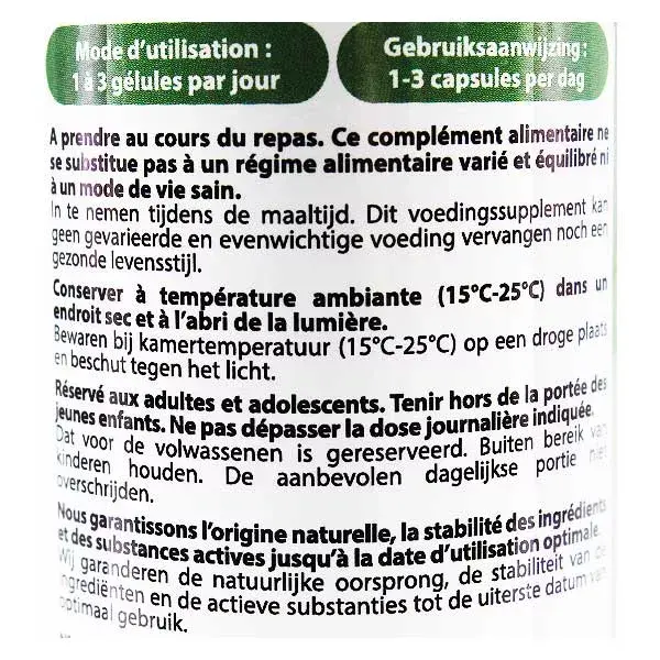 Vit'all+ Complexo Relaxante Orgânico 60 cápsulas vegetais