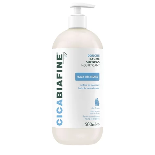 CICABIAFINE Baume Douche Hydratant Surgras, 400ml