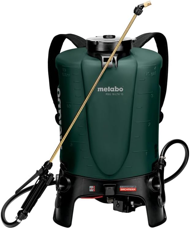 Akku-Rückensprühgerät RSG 18 LTX 15 (602038850) 15 L Akku Gartenspritze, Akku Drucksprüher ohne manuelles Pumpen