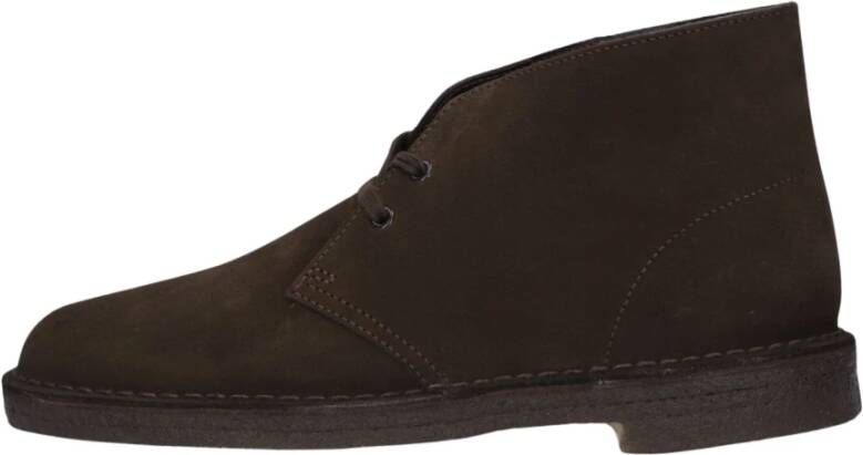CLARKS ORIGINALS Clarks Veterschoenen Heren Desert Boot Heren Maat: 42 5 Materiaal: Suède Kleur: Bruin