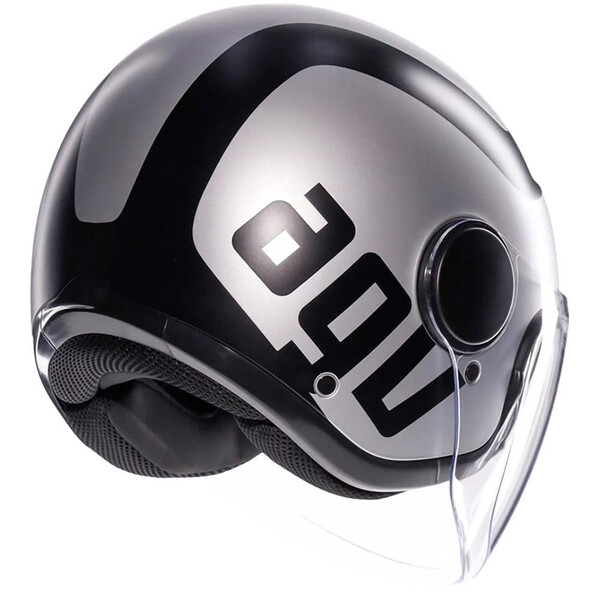 AGV - Casque Eteres Rimini Gris / Noir / Mat