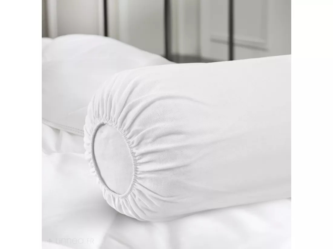 Housse de Protection de traversin absorbante Antonin Blanc 80 cm