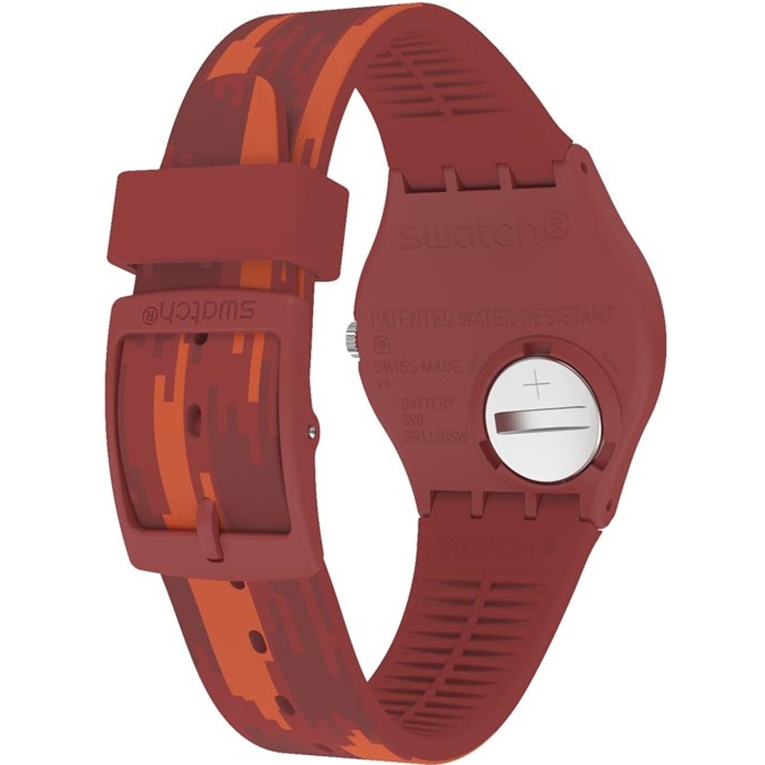 Swatch Original 34 Red Flame