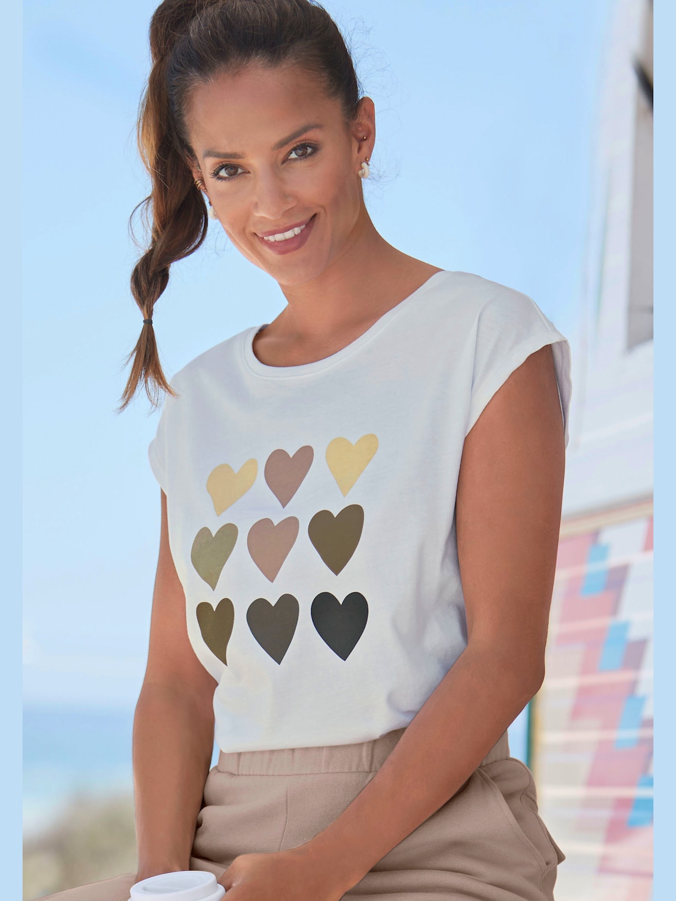 T-shirt encolure ronde