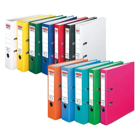 Herlitz Ordner PP A4 5cm FSC-Mix maXfile protect orange