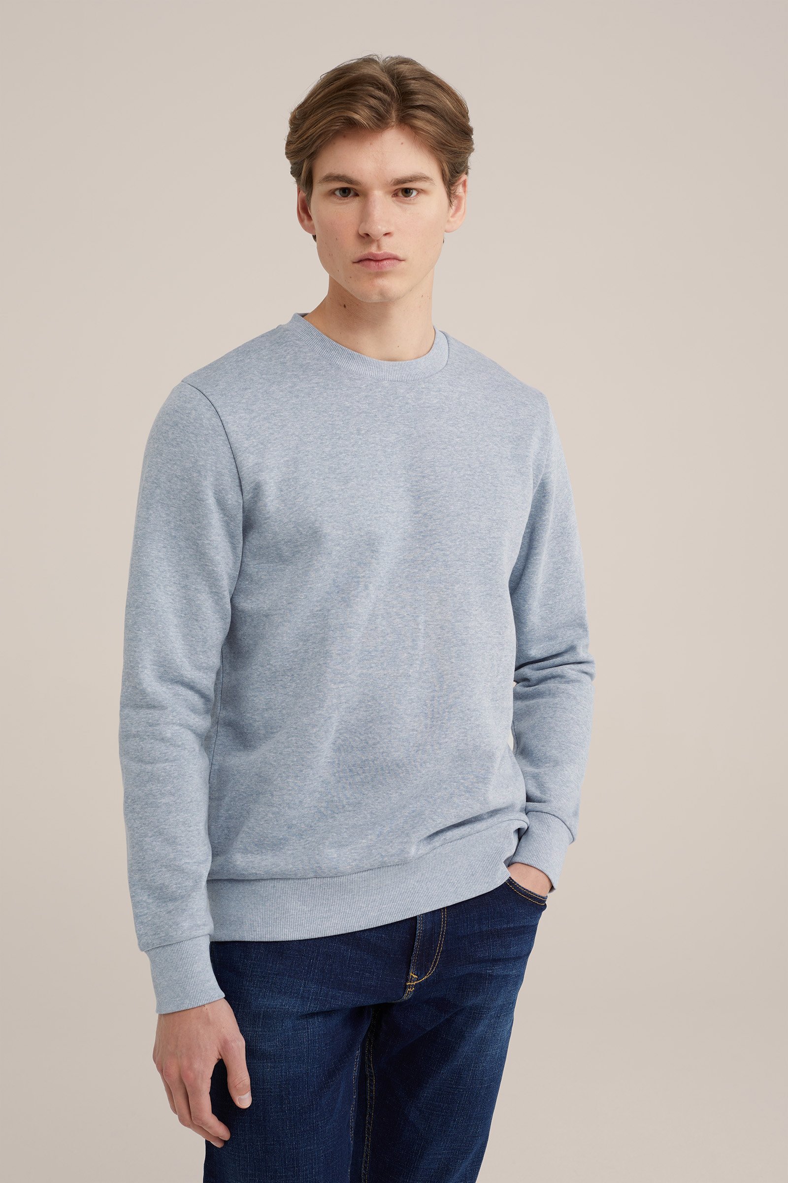sweater WE Fashion Grijsblauw
