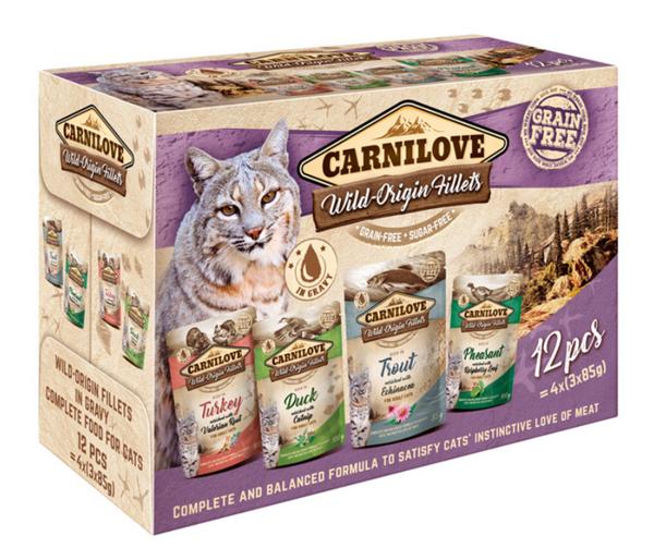 Carnilove Nassfutter für Katzen Wild-Origins