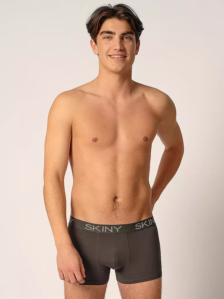 SKINY Pants 2er Pkg. fango lines selection braun