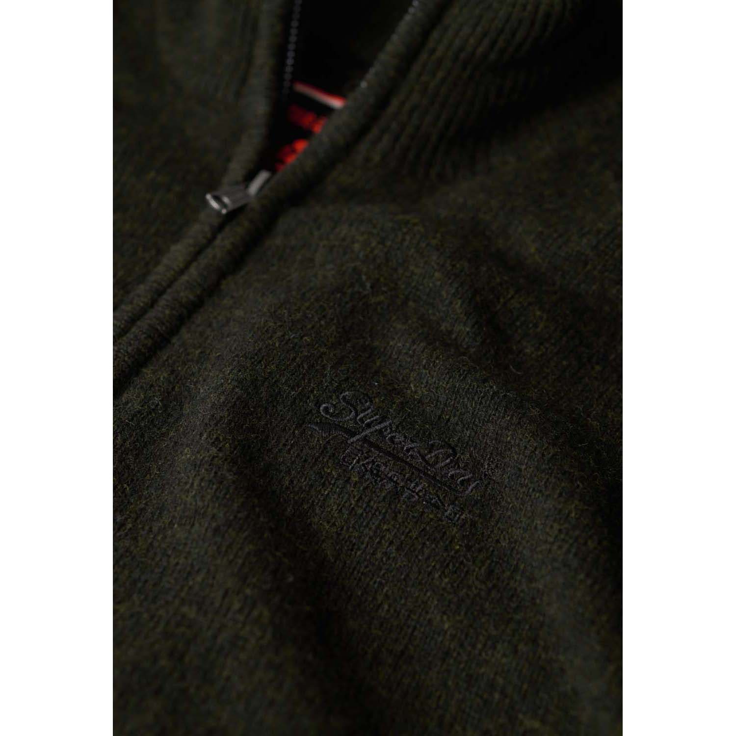 Superdry  Essential Emb Knit Half Zip
