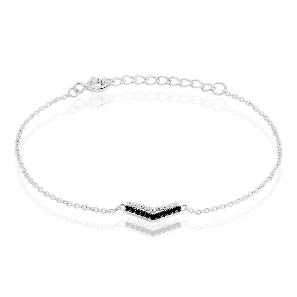 Bracelet Irina Argent Blanc Oxyde De Zirconium
