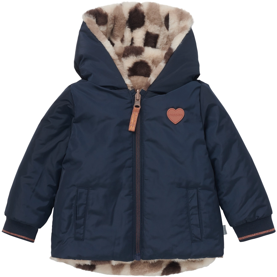 Noppies Winter jacke Ladonia - Reversible Dark Sapphire