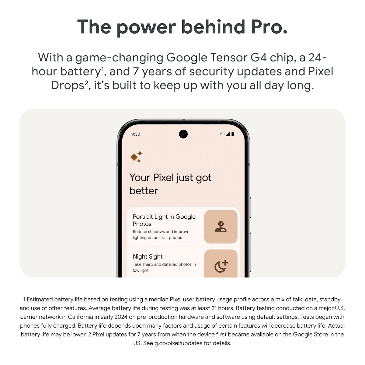 Google Pixel 9 Pro XL 5G smarttelefon 16/256GB (obsidian)