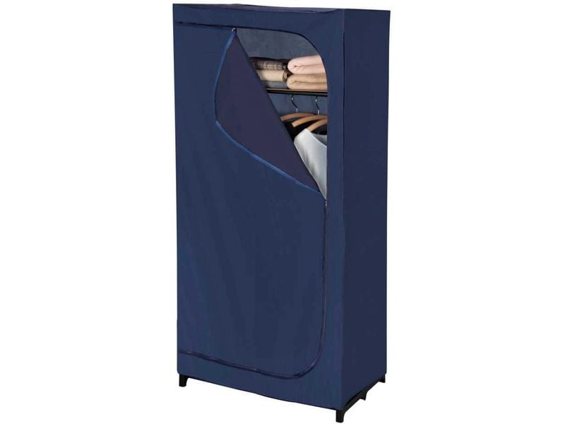 Wenko Kleiderschrank Business 75 cm x 160 cm, 1 Stück Stoffschrank