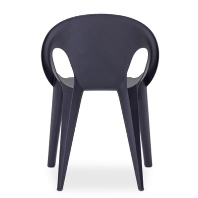 Armlehnstuhl Bell Chair, Schwarz