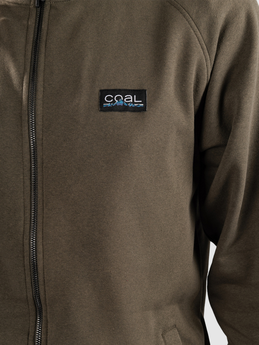 Coal Whidbey Zip Hoodie sycamore black