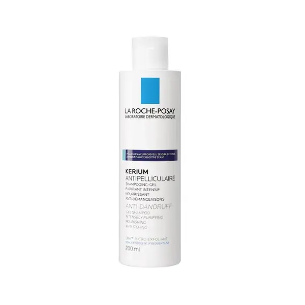 Shampoo Anticaspa La Roche-Posay Kerium para Cabelos Oleosos 200ml