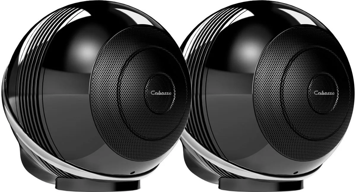 Cabasse The Pearl Akoya Noir Enceintes sans fil hi-fi