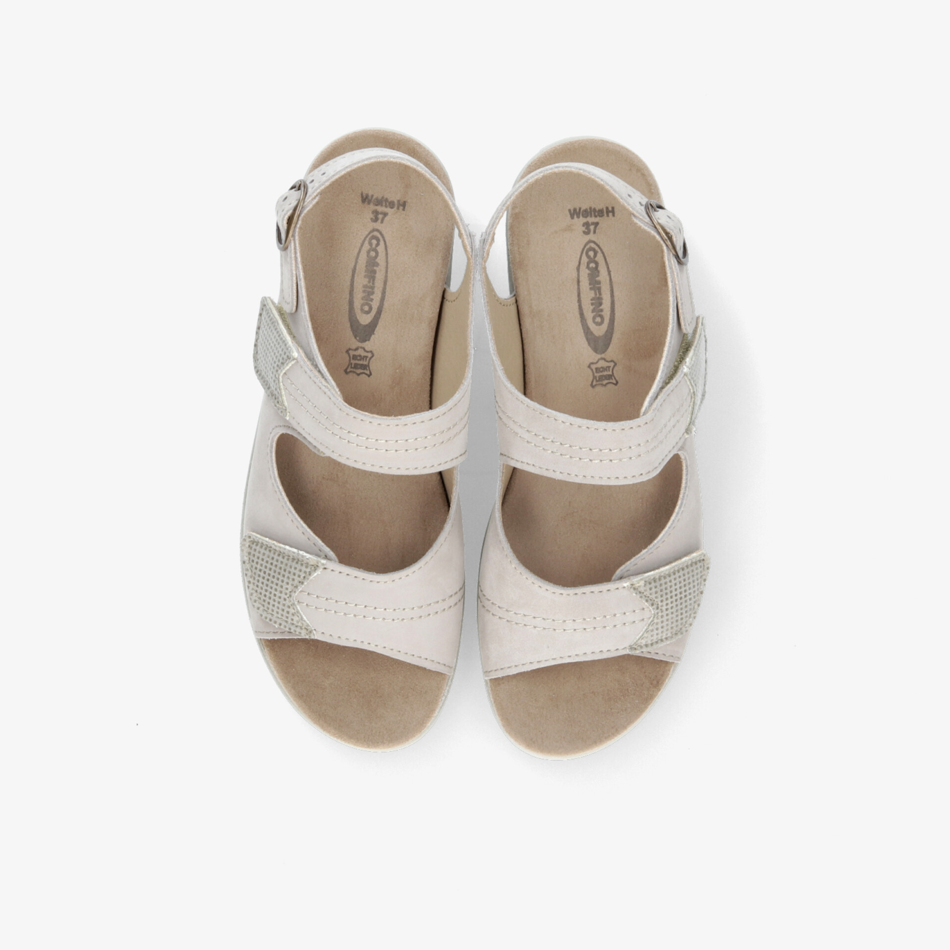 COMFINO Damen Sandalen beige