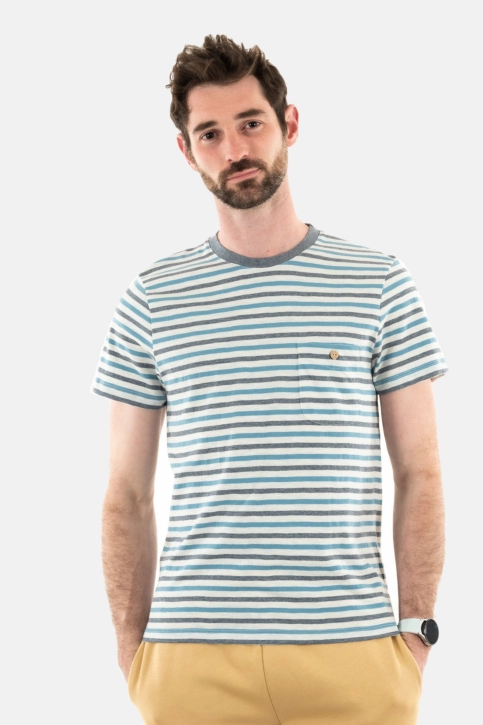 Tee shirt faguo olonne blu74