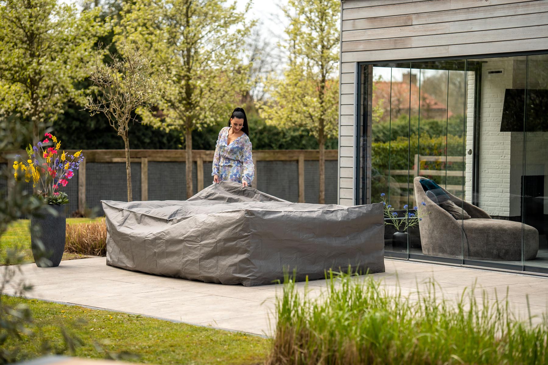 Winza 320 x 275 x 80 cm loungeset beschermhoes