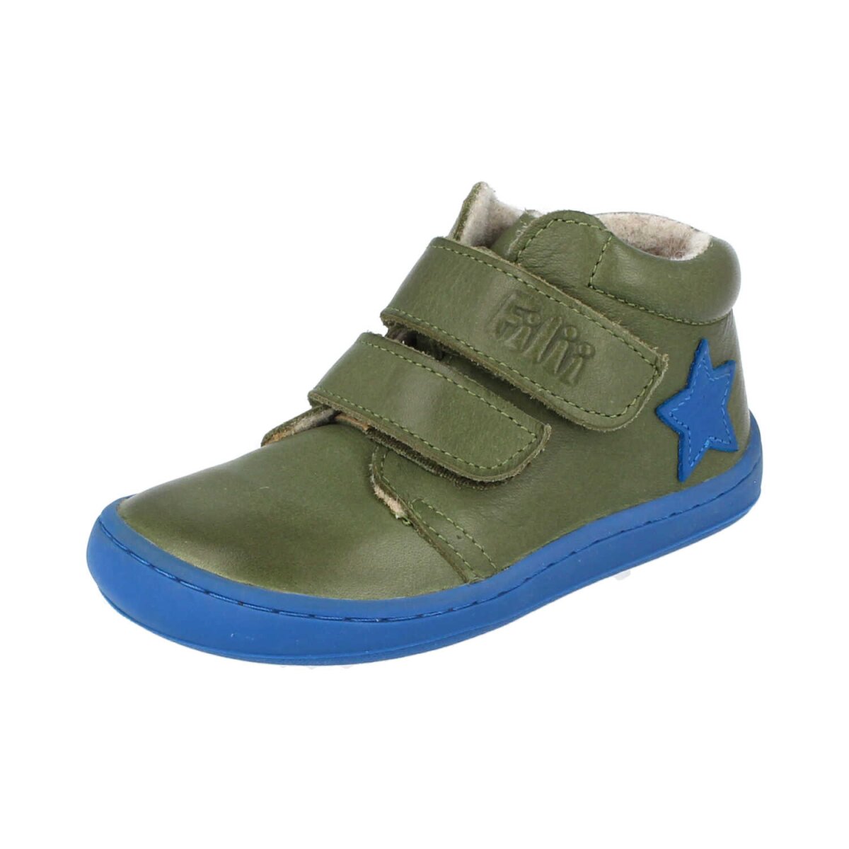 202113-F55 CHAMELIION nappa khaki woolfleece velcro Weite/M