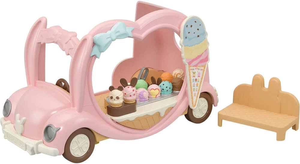 LE MARCHAND DE GLACE AMBULANT - SYLVANIAN COMMERCES
