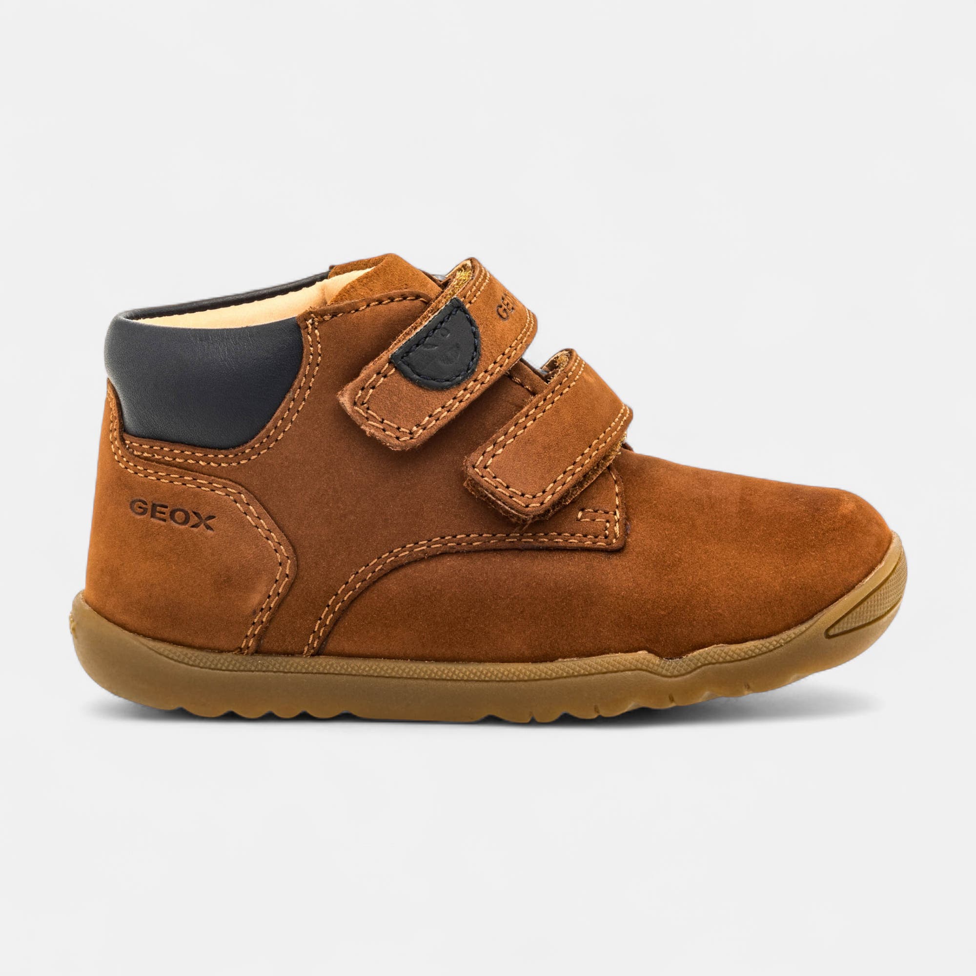 Boots Bébé garçon en cuir marron