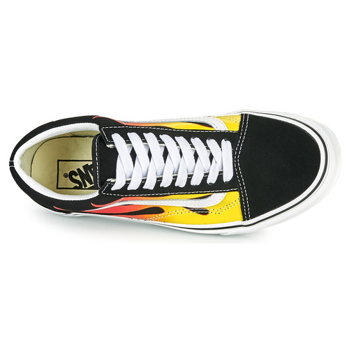 Vans - UA OLD SKOOL - Noir / Orange