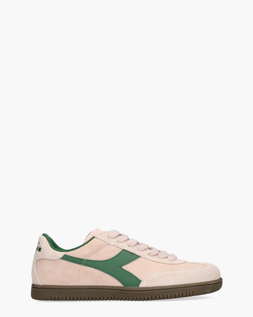 Diadora Sport Trainer Hairy Lichtroze/Groen Damessneakers