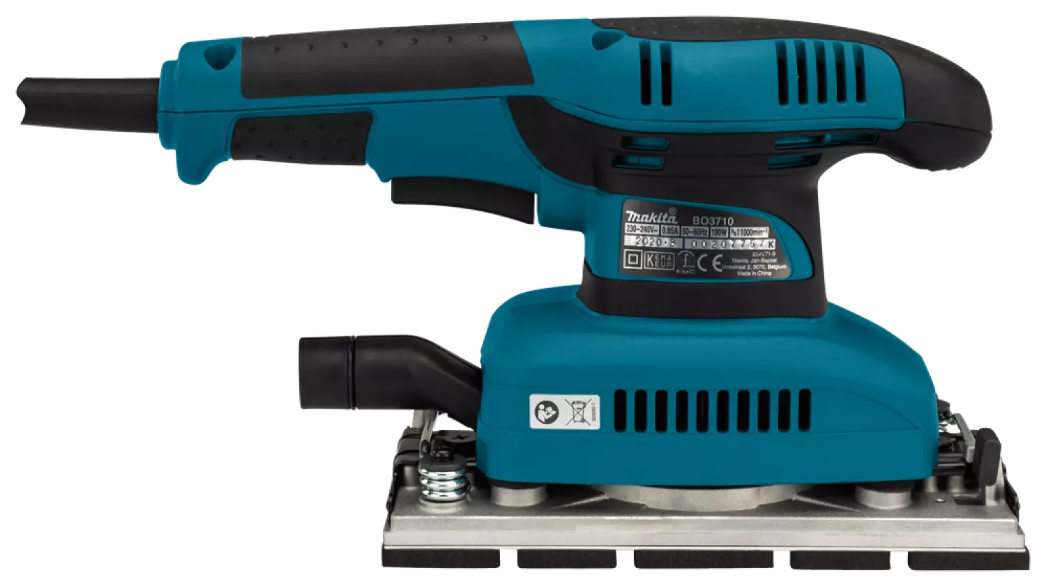 Makita BO3710 Vlakschuurmachine - 190W - 93 x 185mm