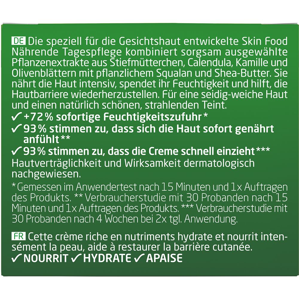 Weleda Skin Food Nährende Tagespflege - spendet Feuchtigkeit & Glow für trockene Gesichtshaut