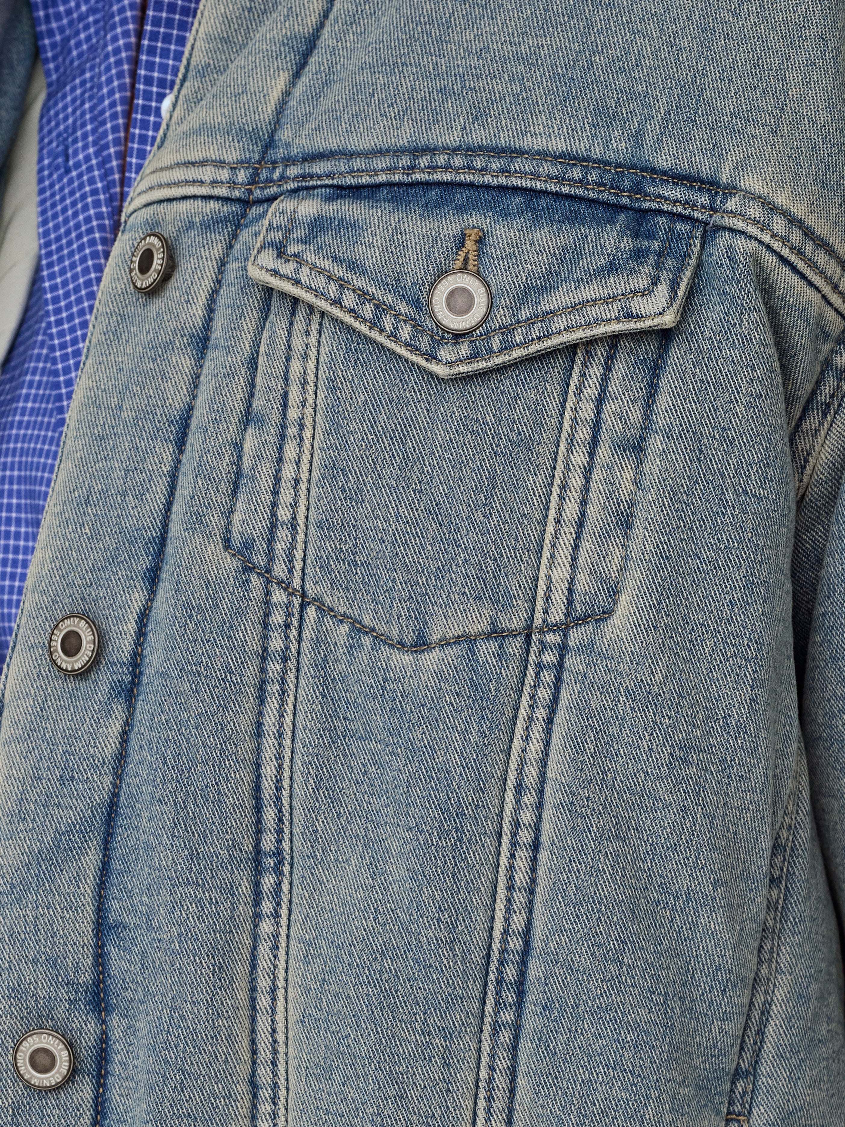 ONLHESTER Jeansjacke Light Blue Denim