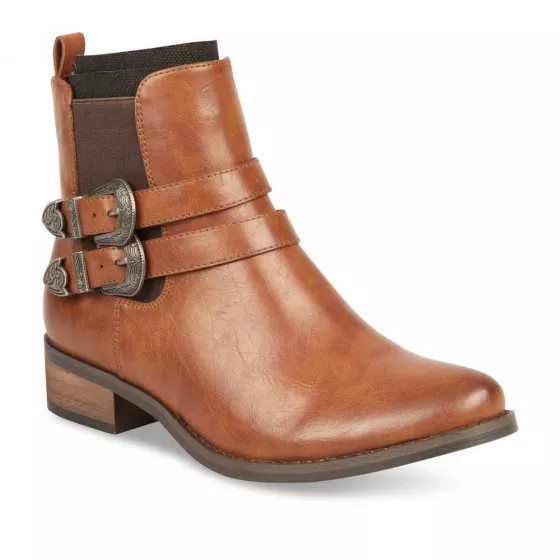 Bottines COGNAC MERRY SCOTT