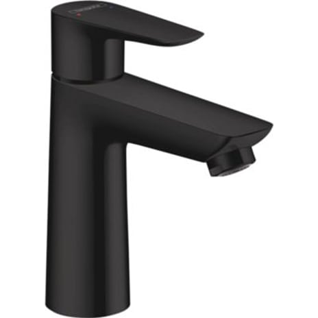 Hansgrohe Talis E 110 håndvaskarmatur med lov - mat sort