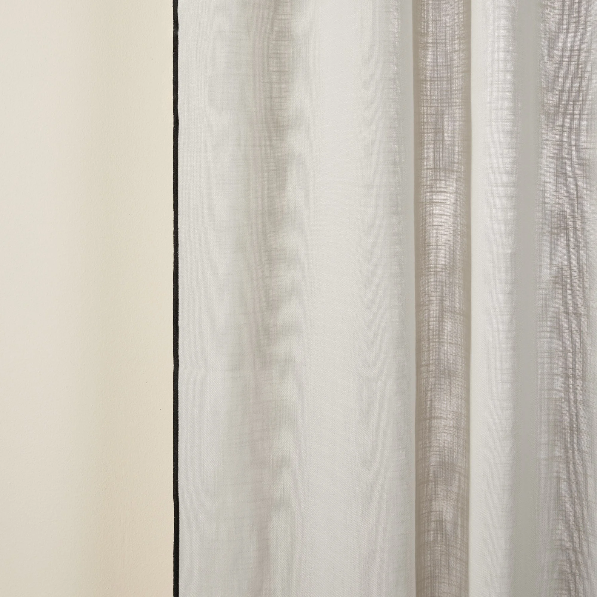 CARLINA NON FEU - Rideau panneau | Beige
