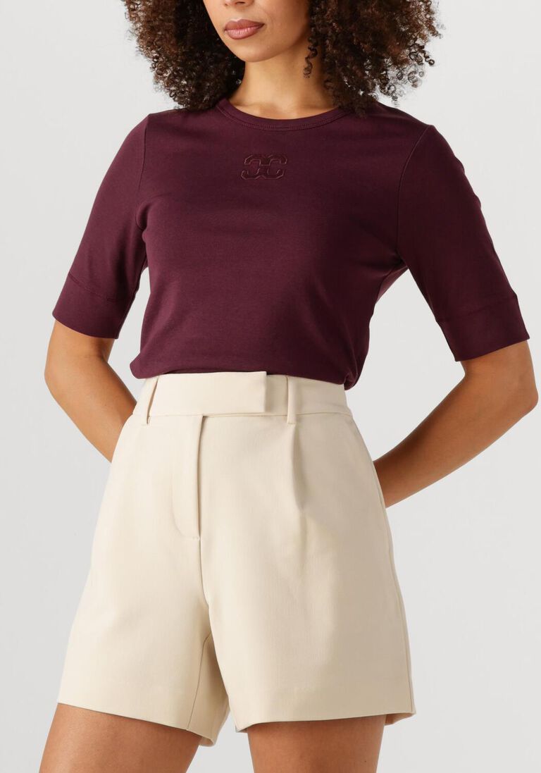 paarse co'couture top granny embroidery