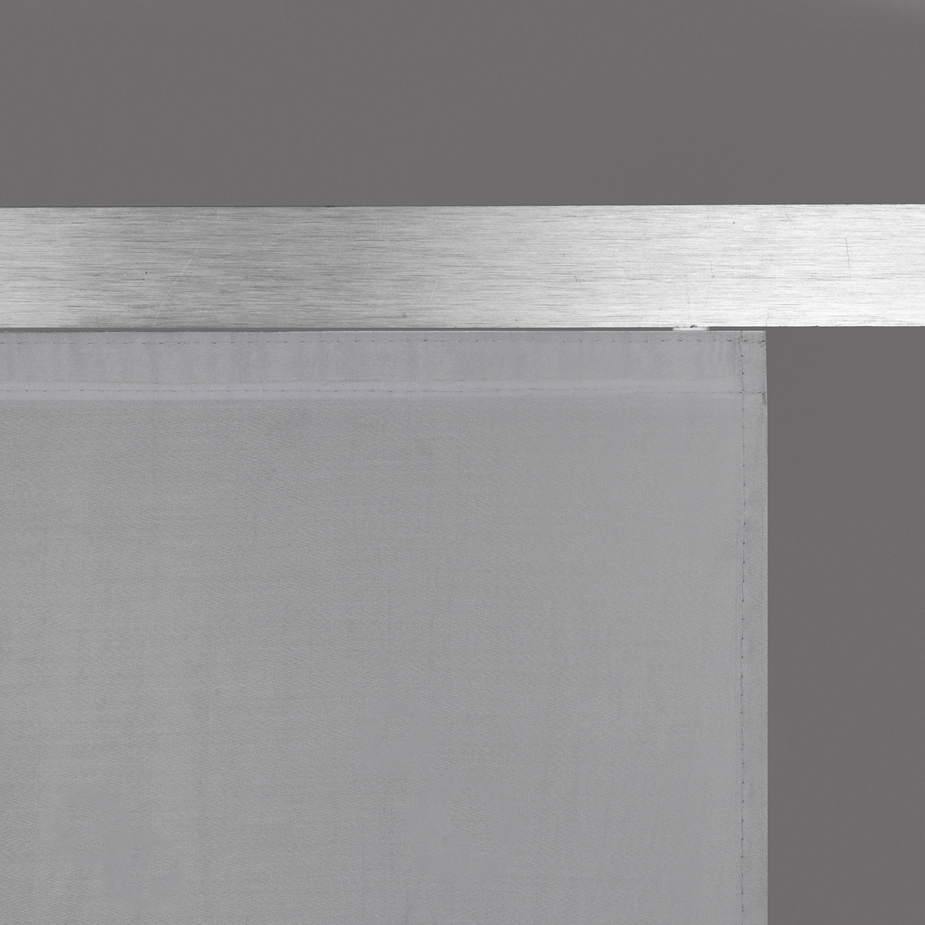 Flächenvorhang - grau - Kreise - 60x245 cm