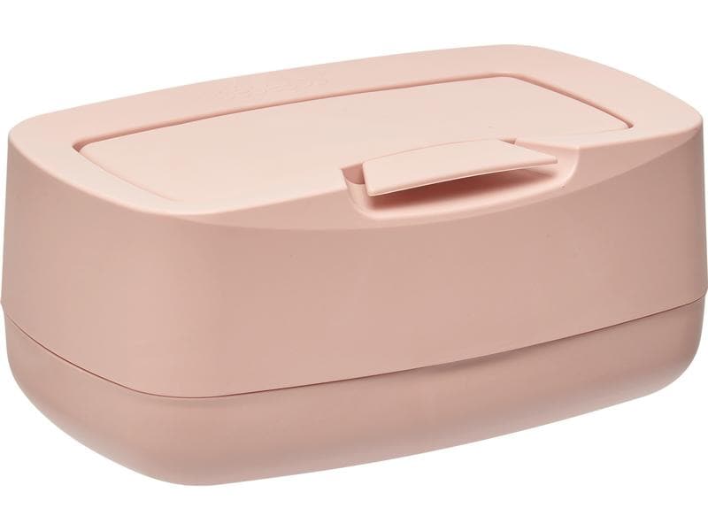 ZEWI bébé-jou Feuchttücher-Box Easy wipe Pale Pink Benutzerfreundliche Aufbewahrungsbox für Feuchttücher