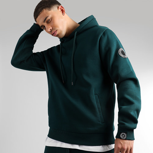 Sweat Capuche Premium 1096 Vert