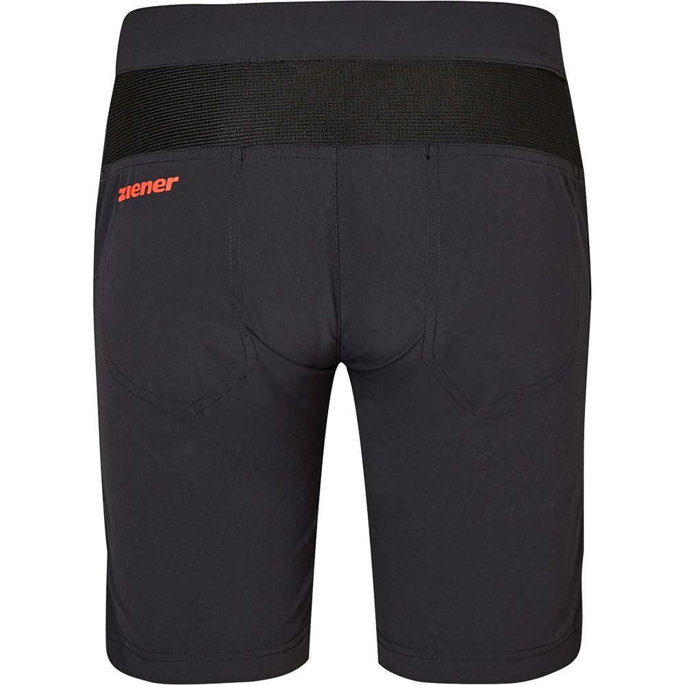 Ziener Natsu X-Function Junior Bikeshorts Kinder schwarz
