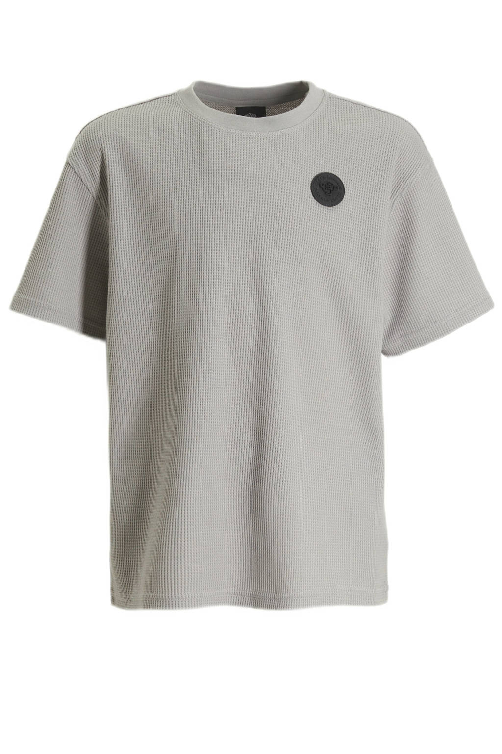 BLACK BANANAS T-shirt JR. WAFFLE grijs