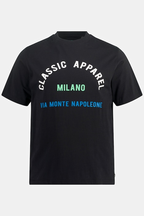T-Shirt, Halbarm, Milano Print, Rundhals